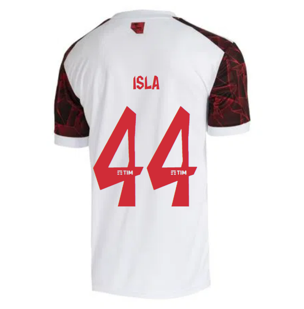 2021/22 Flamengo Away Kit Soccer Jersey ISLA #44